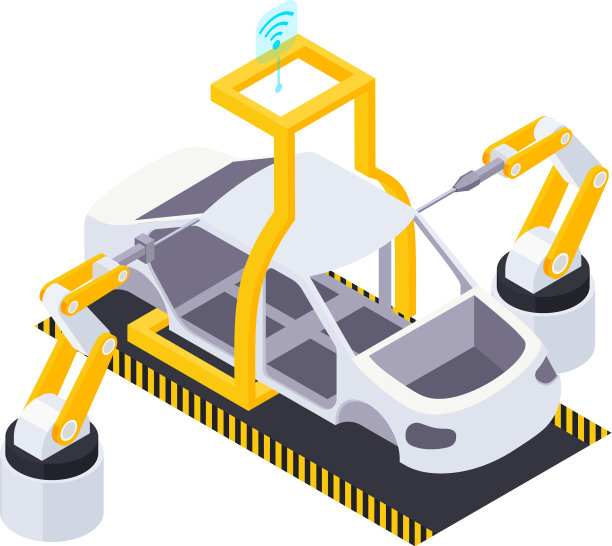 工业线车组成图片下载