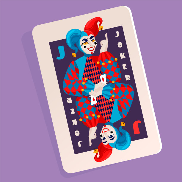 卡通色彩人物人物欢乐小丑概念图片下载