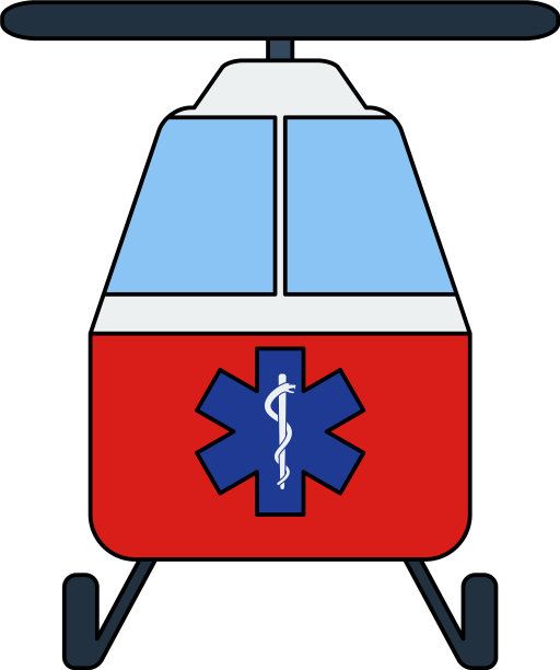 救伤直升机图标图片下载