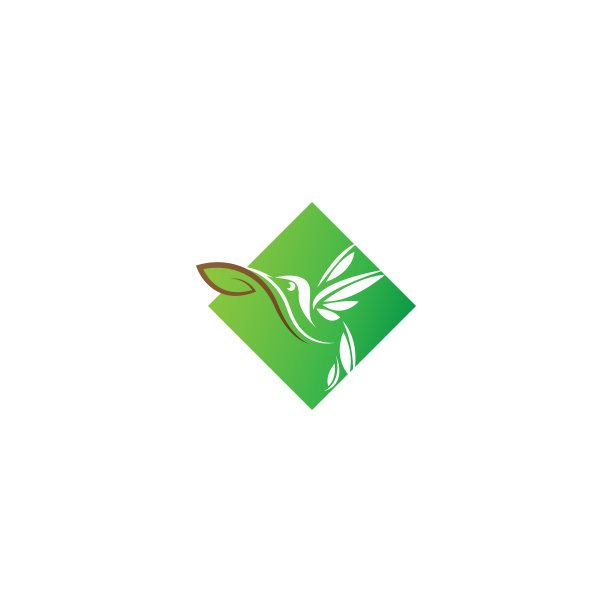 蜂鸟标志图标创意设计图片下载