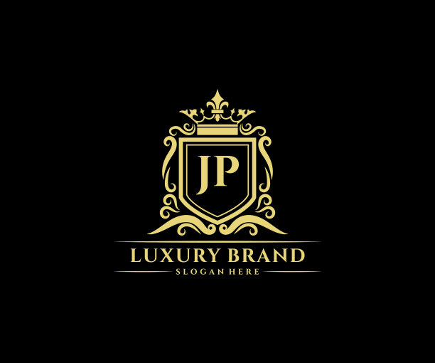 Jp首字母金女性书法图片下载