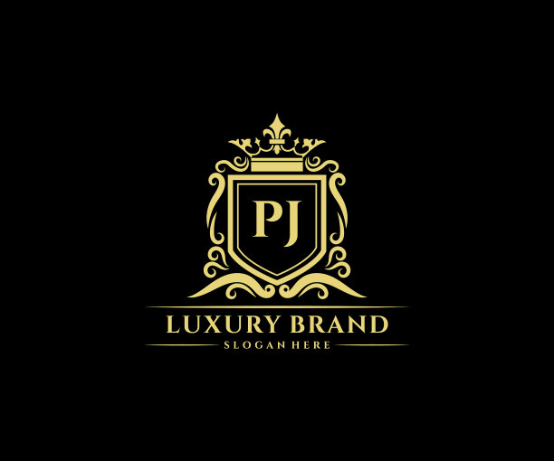 Pj首字母金女性书法图片下载