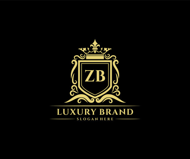 Zb首字母金字书法女性图片下载