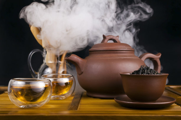 熏红茶正山小种砂茶壶图片下载