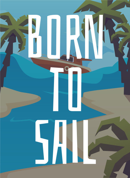 海报上的主题导航工作图片下载