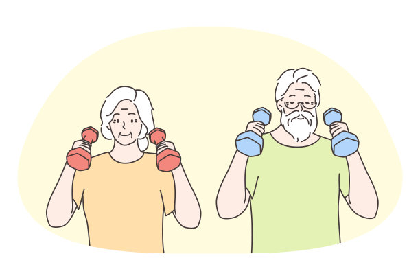 老年夫妻生活美满活跃图片下载