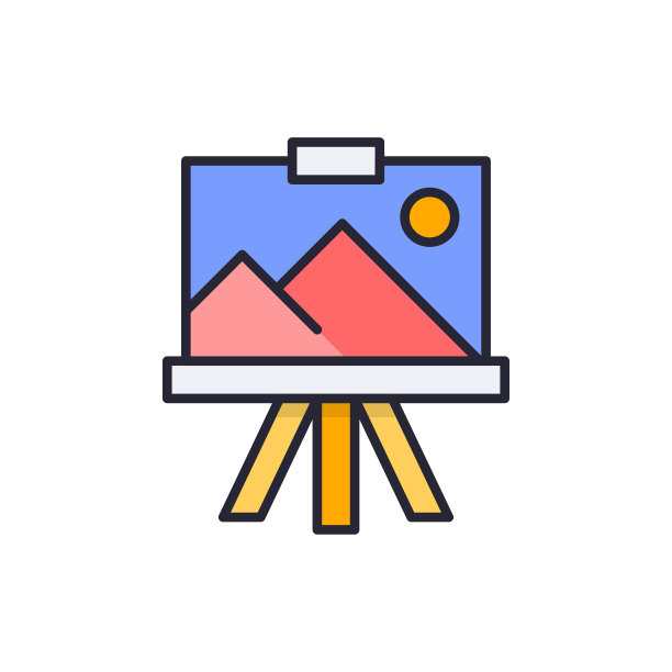 艺术品矢量填充轮廓图标样式的插图。EPS 10个文件图片下载