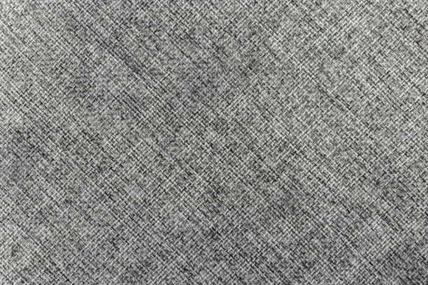 背景由灰色和白色的毛线编织而成。图片下载