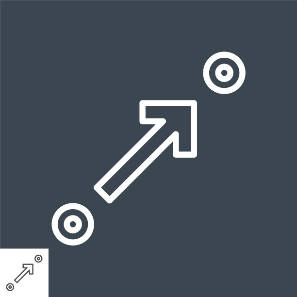 路线规划线图标图片下载