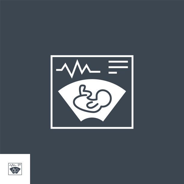 超声相关字形图标图片下载