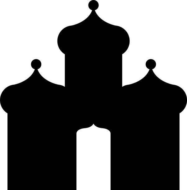 房屋经理正面剪影图片下载