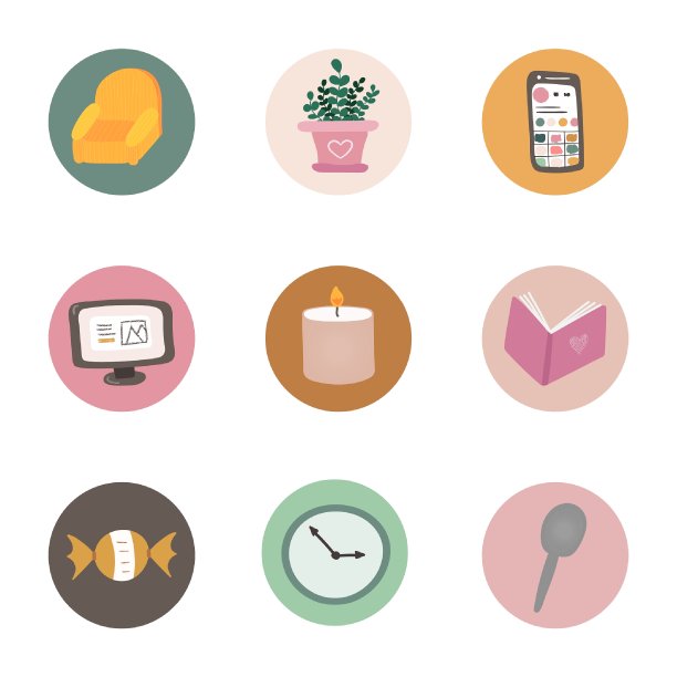 社交网络的现代亮点图片下载