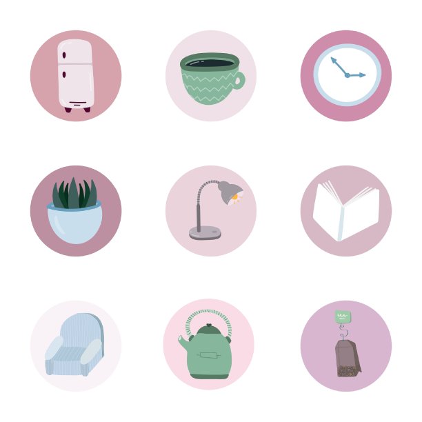 现代和温和的突出社交网络图片下载