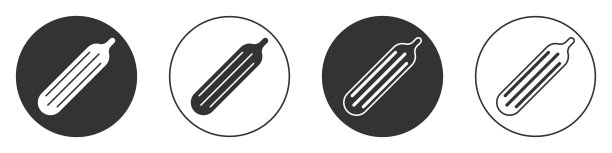 黑色新鲜黄瓜图标孤立在白色背景。圆按钮。向量图片下载