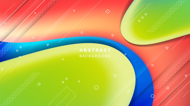 现代液体梯度颜色抽象背景。抽象设计模板的小册子，传单，杂志，名片，品牌，横幅，标题，书籍封面，笔记本背景矢量素材图片