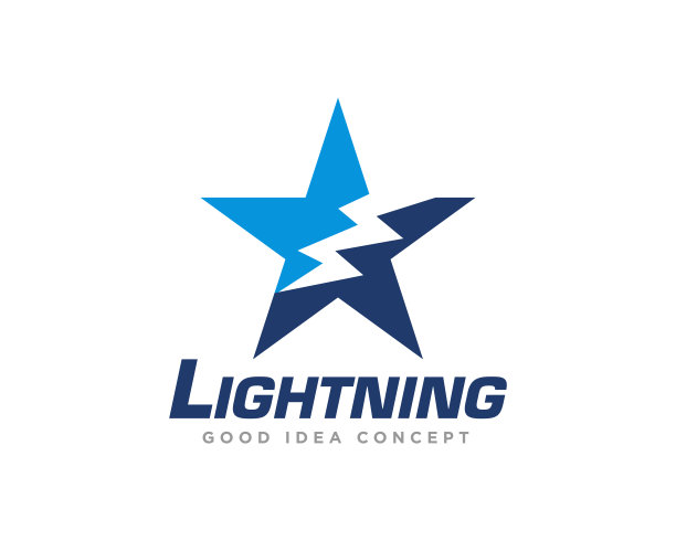 电子标志设计矢量图片下载