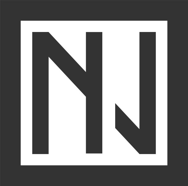 N I字母标志字母标记ni字母组合字体图片下载