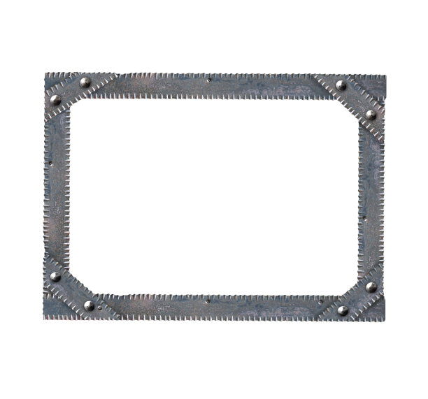 复古的金属框架图片下载