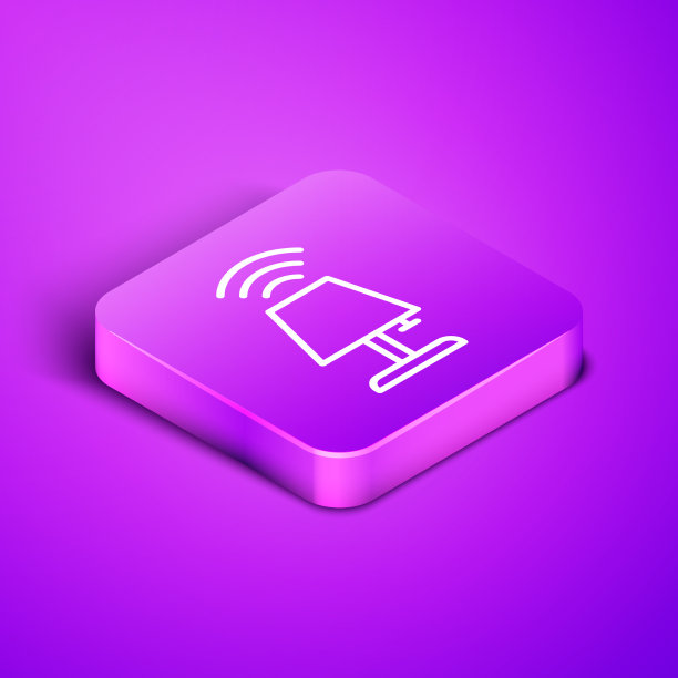 等距线智能台灯系统图标图片下载