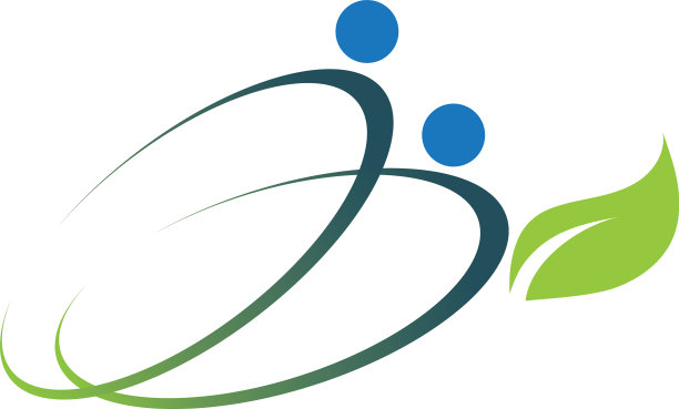 健康生活标志模板图标图片下载