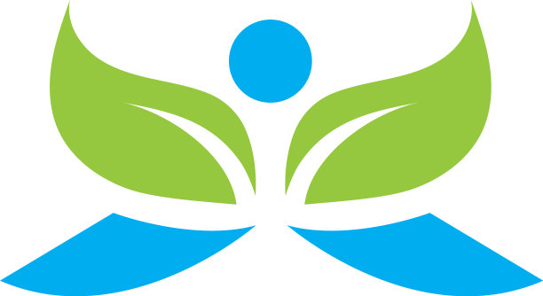 健康生活标志模板图标图片下载