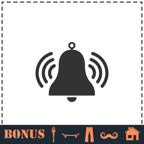 贝尔图标平图片下载