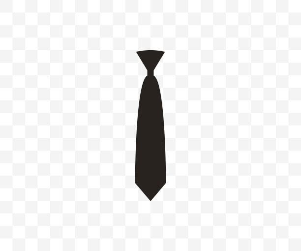 领带着装要求图标平坦图片下载