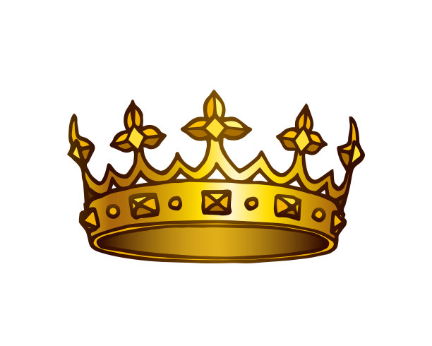 金色的皇冠象征着帝国图片下载