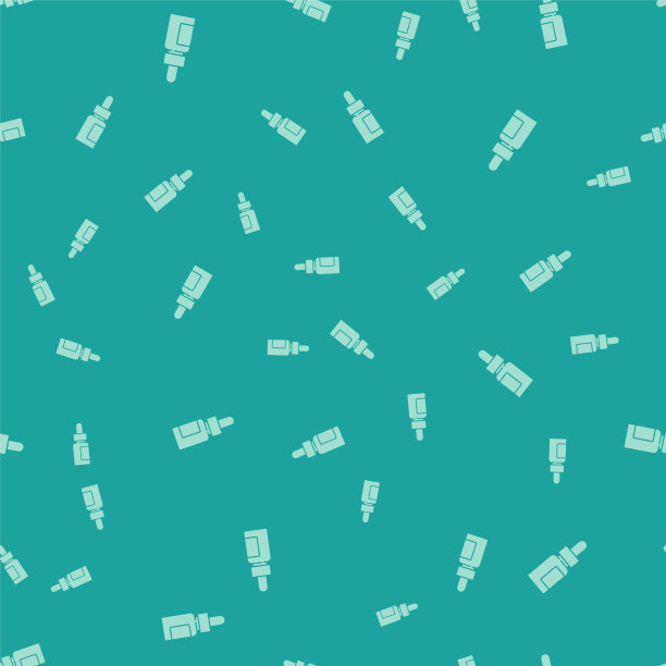 绿色精油瓶图标隔离无缝图片下载