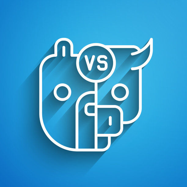 白线是股市牛市和熊市的标志图片下载