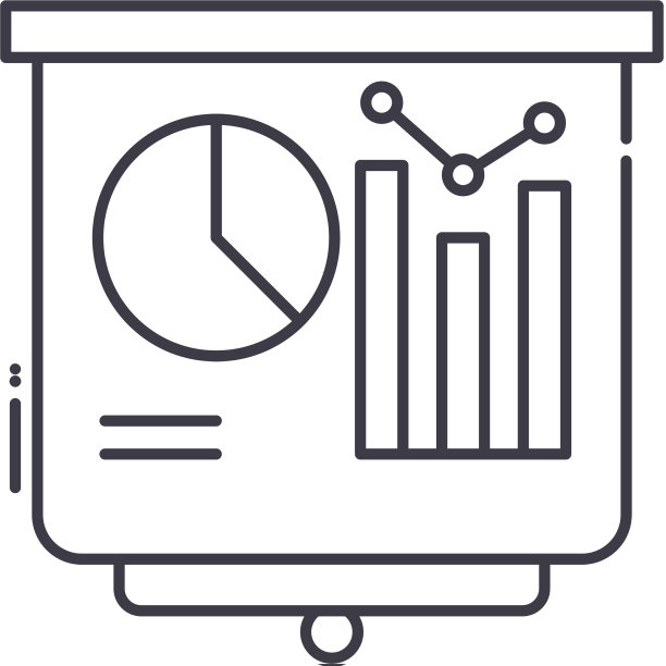 线性隔离基准图标图片下载