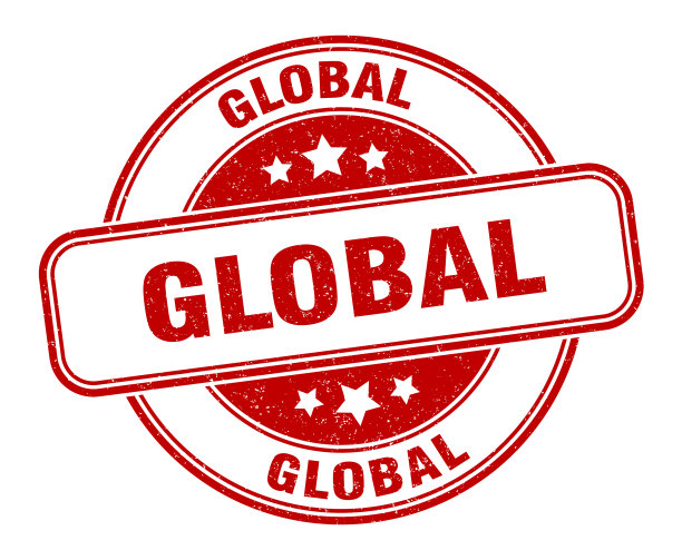 全球邮票全球标签round grunge标志图片下载