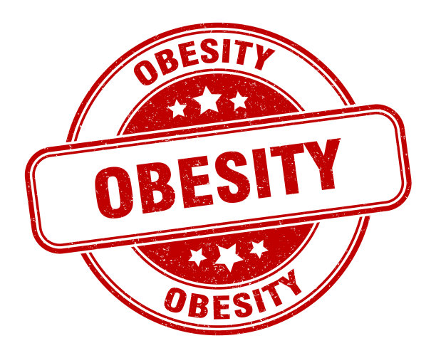 肥胖邮票肥胖标签圆形垃圾标志图片下载