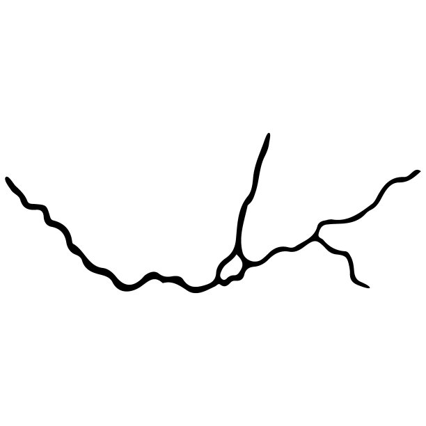 Kintsugi裂缝。地震和地面裂缝、孔洞效应、裂纹和破坏纹理。矢量插图可以用于金木装饰，主题地震，碰撞，破坏图片下载