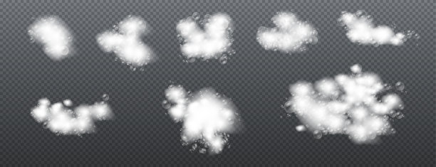 将沐浴泡沫与洗发水泡沫，肥皂。图片下载