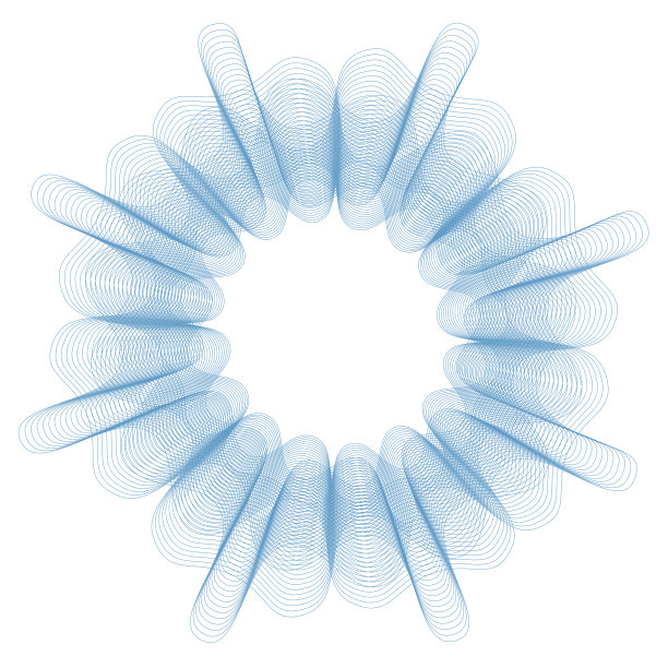 矢量Guilloche元素证书或文凭和货币设计图片下载