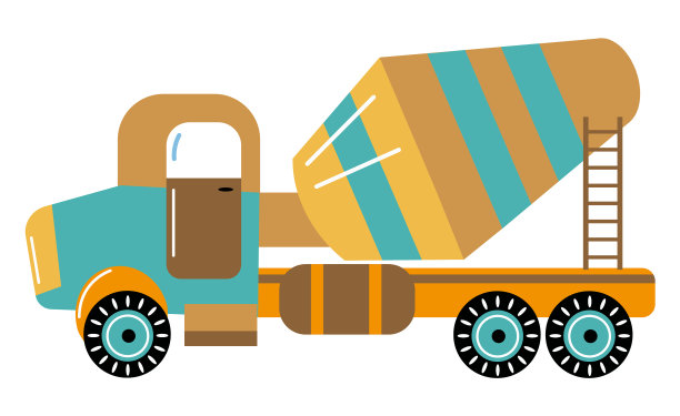 混凝土搅拌施工设备图片下载