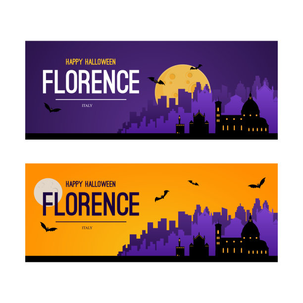 佛罗伦萨意大利万圣节节日背景图片下载