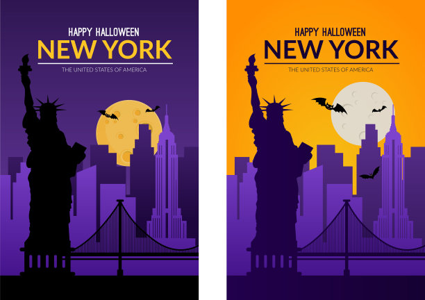 美国明尼阿波利斯万圣节节日背景图片下载