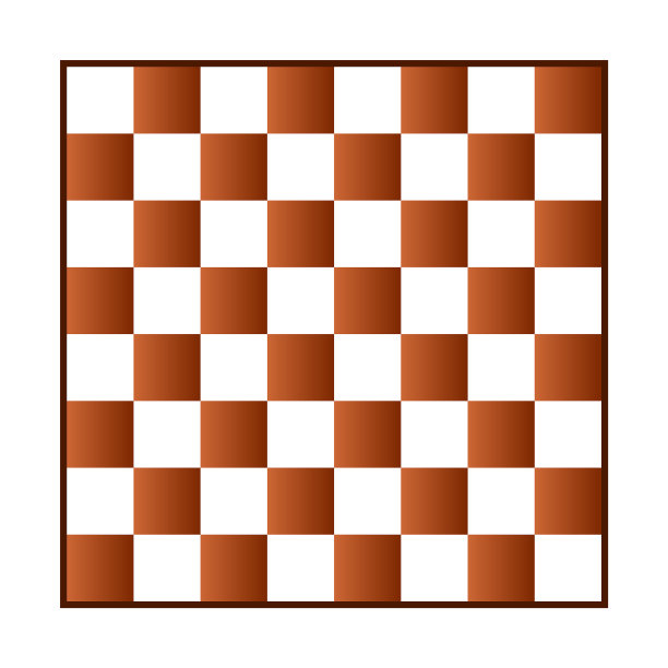 棋盘上的白色图标图片下载