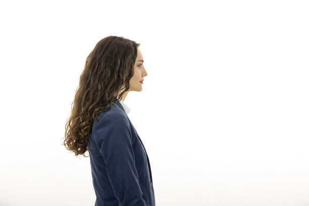 年轻女商人的肖像，谁是向前看的图片下载