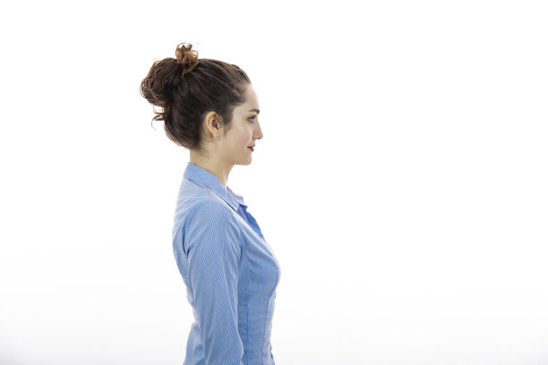 年轻女商人的肖像，谁是向前看的图片下载