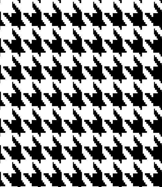 犬齿无缝矢量模式图片下载