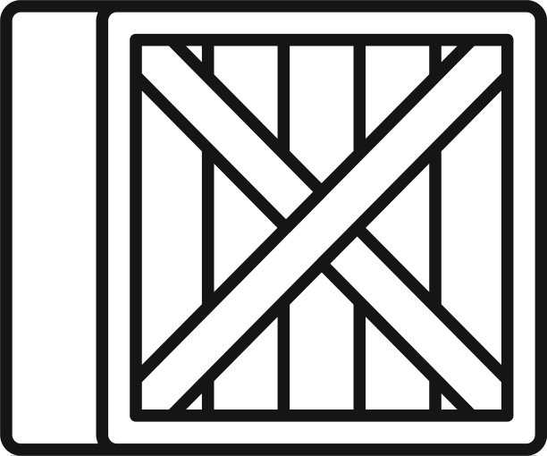 存储木坑框图标轮廓风格图片下载