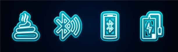 设置线路屎蓝牙连接智能手机图片下载