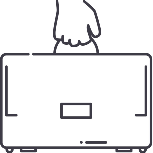 业务用例概念图标线性隔离图片下载