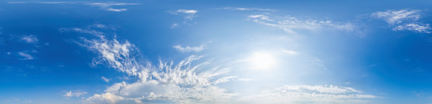 无缝球面等矩形格式，完全天顶，用于3D图形，游戏和无人机复合材料360度全景图作为天空圆顶图片下载