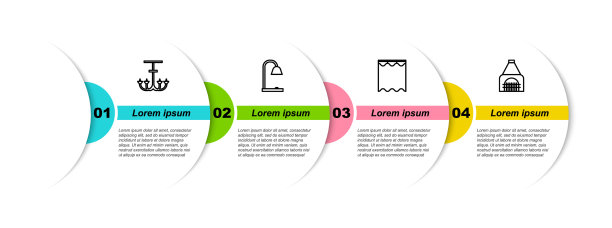 设线吊灯台灯窗帘和图片下载