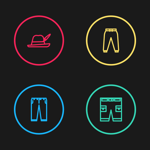 定线裤短裤或运动裤图片下载