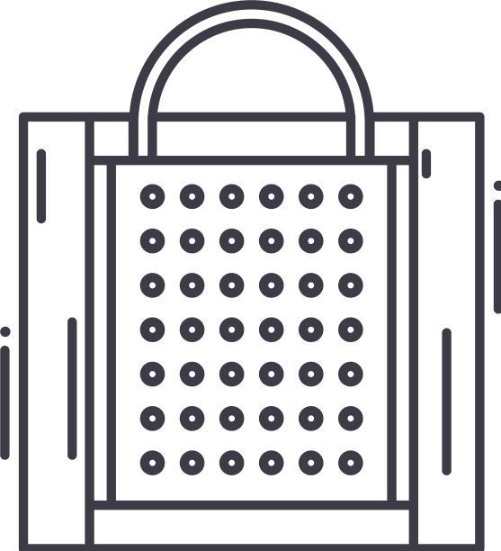 框刨丝器概念图标线性隔离图片下载